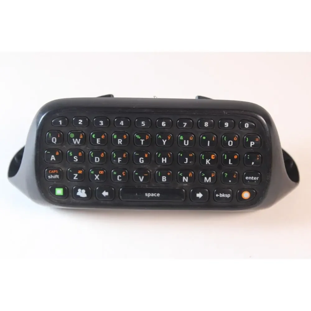OEM Xbox 360 Keyboard Chatpad Black Controller Attachment Xbox 360